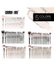 MAANGE Pro 12/20 sztuk zestaw pędzli do makijażu z torbą Powder EyeShadow mieszanie Eyeliner Eyeliner Lip przenośna szczotka zes