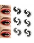 5 par rzęsy z norek 3D sztuczne rzęsy skrzydlate grube MakeupEyeLash dramatyczne rzęsy naturalna objętość miękkie sztuczne rzęsy