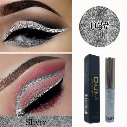 1pc błyszczący perłowy wodoodporny cień do powiek brokatowy eyeliner w płynie makijaż metaliczny eyeliner długotrwałe przybory k