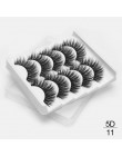 SEXYSHEEP 5Pairs 3D Mink sztuczne rzęsy naturalne/grube długie rzęsy Wispy makijaż uroda przedłużanie rzęs narzędzia