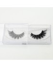 Visofree rzęsy 3D rzęsy z norek wysoka głośność Handmade Mink fałszywe rzęsy grube pełne paski rzęsy okrucieństwo bezpłatne cili