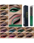 1pc błyszczący perłowy wodoodporny cień do powiek brokatowy eyeliner w płynie makijaż metaliczny eyeliner długotrwałe przybory k