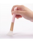 1 sztuk profesjonalne pędzle do makijażu pędzel kosmetyczny Nylon plastikowy uchwyt pędzel do pudru w kształcie wachlarza zestaw
