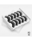 SEXYSHEEP 5Pairs 3D Mink sztuczne rzęsy naturalne/grube długie rzęsy Wispy makijaż uroda przedłużanie rzęs narzędzia