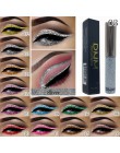 1pc błyszczący perłowy wodoodporny cień do powiek brokatowy eyeliner w płynie makijaż metaliczny eyeliner długotrwałe przybory k