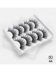 SEXYSHEEP 5Pairs 3D Mink sztuczne rzęsy naturalne/grube długie rzęsy Wispy makijaż uroda przedłużanie rzęs narzędzia