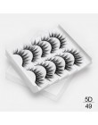 SEXYSHEEP 5Pairs 3D Mink sztuczne rzęsy naturalne/grube długie rzęsy Wispy makijaż uroda przedłużanie rzęs narzędzia