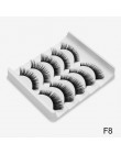 SEXYSHEEP 5Pairs 3D Mink sztuczne rzęsy naturalne/grube długie rzęsy Wispy makijaż uroda przedłużanie rzęs narzędzia