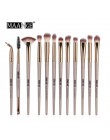 MAANGE Pro 12/20 sztuk zestaw pędzli do makijażu z torbą Powder EyeShadow mieszanie Eyeliner Eyeliner Lip przenośna szczotka zes