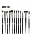 MAANGE Pro 12/20 sztuk zestaw pędzli do makijażu z torbą Powder EyeShadow mieszanie Eyeliner Eyeliner Lip przenośna szczotka zes