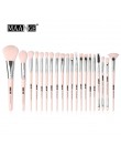 MAANGE Pro 12/20 sztuk zestaw pędzli do makijażu z torbą Powder EyeShadow mieszanie Eyeliner Eyeliner Lip przenośna szczotka zes