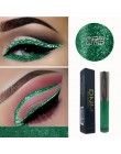 1pc błyszczący perłowy wodoodporny cień do powiek brokatowy eyeliner w płynie makijaż metaliczny eyeliner długotrwałe przybory k