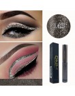 1pc błyszczący perłowy wodoodporny cień do powiek brokatowy eyeliner w płynie makijaż metaliczny eyeliner długotrwałe przybory k