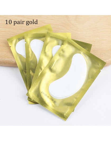 10/20 Pairs przedłużanie rzęs łatki pod płatki pod oczy do szczepienia rzęsy papier żel pod oczy naklejki okłady Lash Patch przy