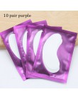 10/20 Pairs przedłużanie rzęs łatki pod płatki pod oczy do szczepienia rzęsy papier żel pod oczy naklejki okłady Lash Patch przy