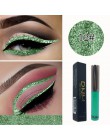 1pc błyszczący perłowy wodoodporny cień do powiek brokatowy eyeliner w płynie makijaż metaliczny eyeliner długotrwałe przybory k