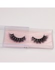 Rzęsy z norek 3D Mink 100% okrutne rzęsy Handmade naturalne wielokrotnego użytku małe rzęsy fałszywe makijaż rzęs oczu