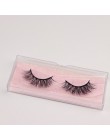 Rzęsy z norek 3D Mink 100% okrutne rzęsy Handmade naturalne wielokrotnego użytku małe rzęsy fałszywe makijaż rzęs oczu