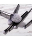 FOCALLURE 6 sztuk zestaw pędzli do makijażu profesjonalne wysokiej jakości miękkie kosmetyki Blush cieni do powiek pędzel do mak
