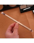 JWEIJIAO 1 Pc wielofunkcyjna szczotka podwójna głowica korektor pędzel mieszający profesjonalny na skórę nosa, do ukrywania cien