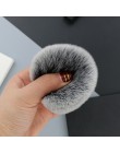 BEILI czarny Big Powder Blush Definer miękkie włosy syntetyczne pędzle do makijażu fundacja wyróżnienia szczotka w kształcie wac
