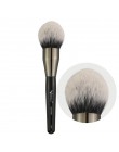 BEILI czarny Big Powder Blush Definer miękkie włosy syntetyczne pędzle do makijażu fundacja wyróżnienia szczotka w kształcie wac