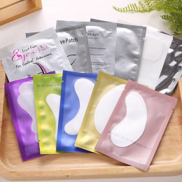 100 pairs Under Eyelash Pad Patch do przedłużania rzęs Lash Under Lash Pad papierowe łatki szczepione naklejki na oko porady nak