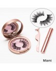 Magnetyczne rzęsy Eyeliner zalotka Set5 magnes naturalne długie magnetyczne sztuczne rzęsy z magnetycznym Eyeliner zestaw pincet