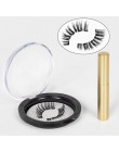 Magnetyczne rzęsy Eyeliner zalotka Set5 magnes naturalne długie magnetyczne sztuczne rzęsy z magnetycznym Eyeliner zestaw pincet
