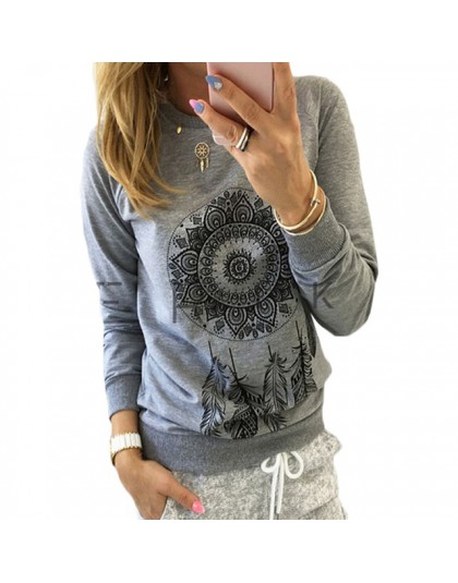 2017 nowa damska jesień z długim rękawem bluza z kapturem z nadrukiem Casual bluza z kapturem