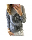 2017 nowa damska jesień z długim rękawem bluza z kapturem z nadrukiem Casual bluza z kapturem