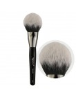 BEILI czarny Big Powder Blush Definer miękkie włosy syntetyczne pędzle do makijażu fundacja wyróżnienia szczotka w kształcie wac