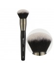 BEILI czarny Big Powder Blush Definer miękkie włosy syntetyczne pędzle do makijażu fundacja wyróżnienia szczotka w kształcie wac