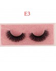 Rzęsy z norek 3D Mink 100% okrutne rzęsy Handmade naturalne wielokrotnego użytku małe rzęsy fałszywe makijaż rzęs oczu
