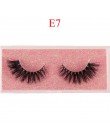 Rzęsy z norek 3D Mink 100% okrutne rzęsy Handmade naturalne wielokrotnego użytku małe rzęsy fałszywe makijaż rzęs oczu