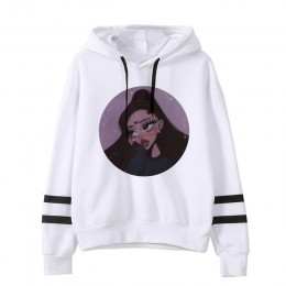 Ariana grande bluza kobiety bez łez lewo do płaczu bluza z kapturem druku ubrania swetry bluzy kobiet Harajuku kawaii streetwear