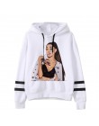 Ariana grande bluza kobiety bez łez lewo do płaczu bluza z kapturem druku ubrania swetry bluzy kobiet Harajuku kawaii streetwear