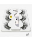 SEXYSHEEP 3/4/7/10 Pair 3D sztuczne rzęsy z norek naturalnie długie sztuczne rzęsy dramatyczne sztuczne rzęsy makijaż rozszerzen