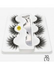 SEXYSHEEP 3/4/7/10 Pair 3D sztuczne rzęsy z norek naturalnie długie sztuczne rzęsy dramatyczne sztuczne rzęsy makijaż rozszerzen