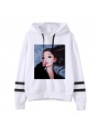 Ariana grande bluza kobiety bez łez lewo do płaczu bluza z kapturem druku ubrania swetry bluzy kobiet Harajuku kawaii streetwear