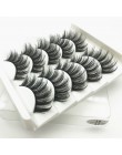 5 pairs 3d mink włosów sztuczne rzęsy naturalne długie rzęsy Wispy makijaż rozszerzenie narzędzia sexy rzęsy z norek oczy lash c