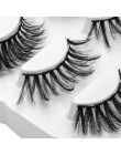 3 Pairs magnetyczne rzęsy naturalne długie magnetyczne Eyeliner i magnetyczne sztuczne rzęsy i pinceta zestaw zestaw do makijażu