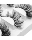 3 Pairs magnetyczne rzęsy naturalne długie magnetyczne Eyeliner i magnetyczne sztuczne rzęsy i pinceta zestaw zestaw do makijażu
