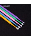 100 sztuk/partia Micro szczotki przedłużanie rzęs klej do rzęs szczotki Lint Free Make Up jednorazowe aplikatory kije narzędzia 