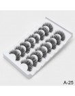 SEXYSHEEP 8 pairs 3D rzęsy z norek naturalne sztuczne rzęsy dramatyczna objętość sztuczne rzęsy makijaż przedłużanie rzęs rzęsy 