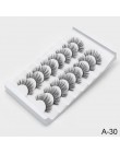 SEXYSHEEP 8 pairs 3D rzęsy z norek naturalne sztuczne rzęsy dramatyczna objętość sztuczne rzęsy makijaż przedłużanie rzęs rzęsy 
