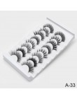 SEXYSHEEP 8 pairs 3D rzęsy z norek naturalne sztuczne rzęsy dramatyczna objętość sztuczne rzęsy makijaż przedłużanie rzęs rzęsy 