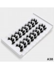 SEXYSHEEP 8 pairs 3D rzęsy z norek naturalne sztuczne rzęsy dramatyczna objętość sztuczne rzęsy makijaż przedłużanie rzęs rzęsy 