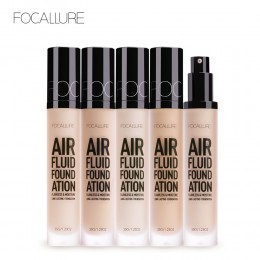 FOCALLURE New AIR FLUID FOUNDATION nawilżająca naturalna podstawa podkładowa długotrwały wodoodporny makijaż dla kobiet