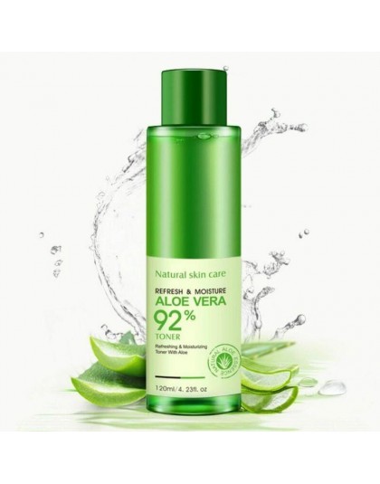 120ml naturalna twarz Toner żel aloesowy VC pielęgnacja skóry nawilżający nawilżający rozjaśniający tonik porów